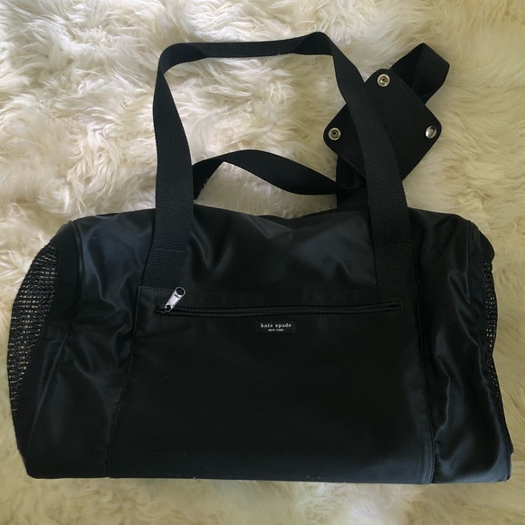 kate spade Handbags - Pristine KATE SPADE Dog Carrier Black Nylon